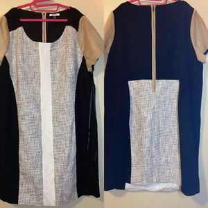 DKNY Knee Length Shift Dress